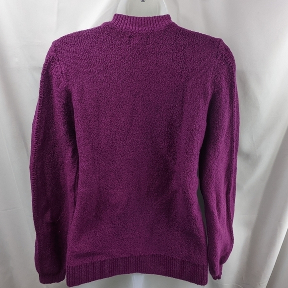 Lucky Brand Puff Sleeve Crew Neck Sweater Sz XS - Picture 7 of 10